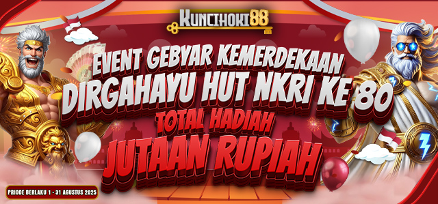 KUMPULKAN POINT EVENT BULAN KEMERDEKAAN BERHADIAH FANTASTIC DI KUNCIHOKI88