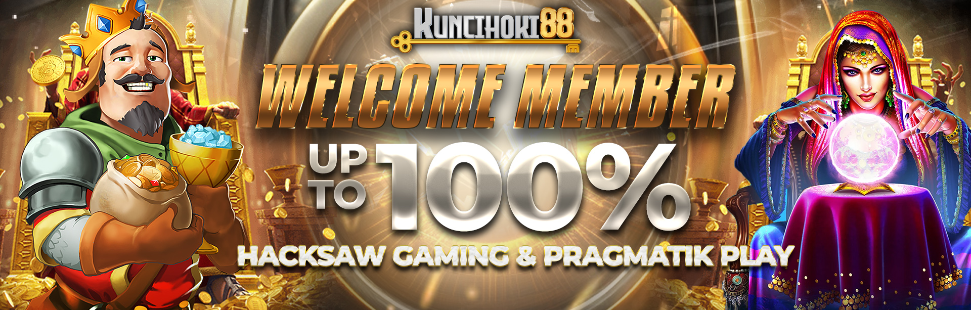 WELCOME MEMBER UP TO 100%